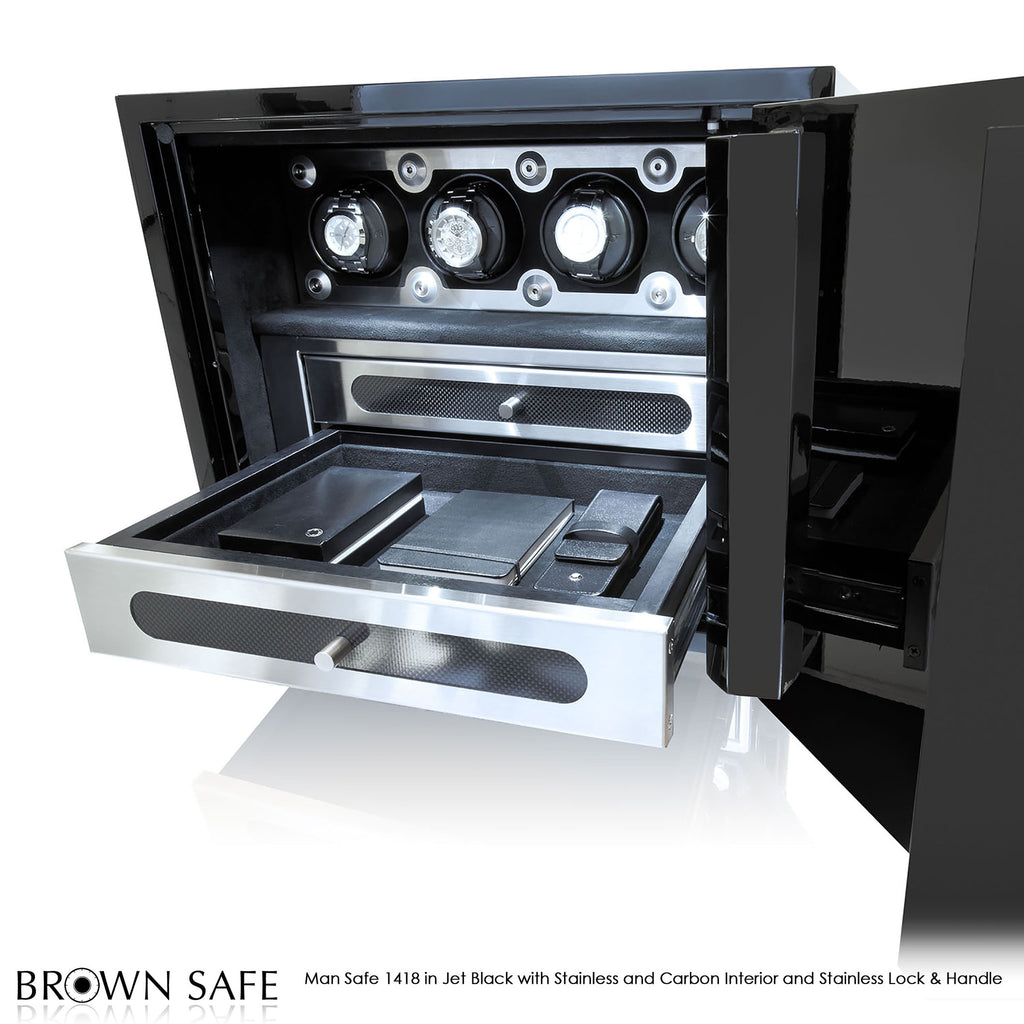 Configuration #2 / Brushed Stainless with Black Anodized Aluminum