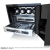 Configuration #2 / Brushed Stainless with Black Anodized Aluminum