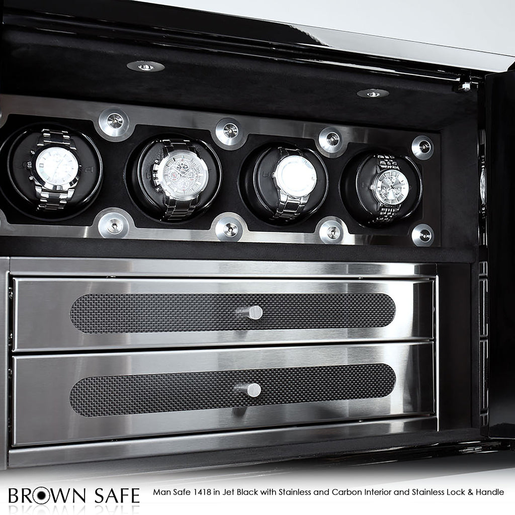 Configuration #2 / Brushed Stainless with Black Anodized Aluminum