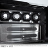 Configuration #2 / Brushed Stainless with Black Anodized Aluminum